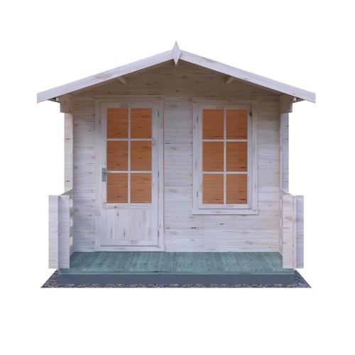 Maulden log cabin with - x,