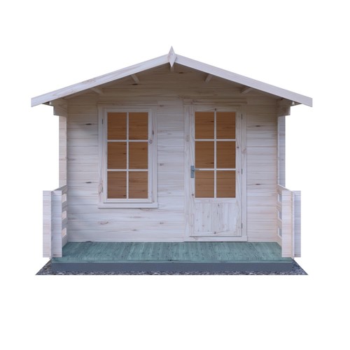 Maulden log cabin with - x,
